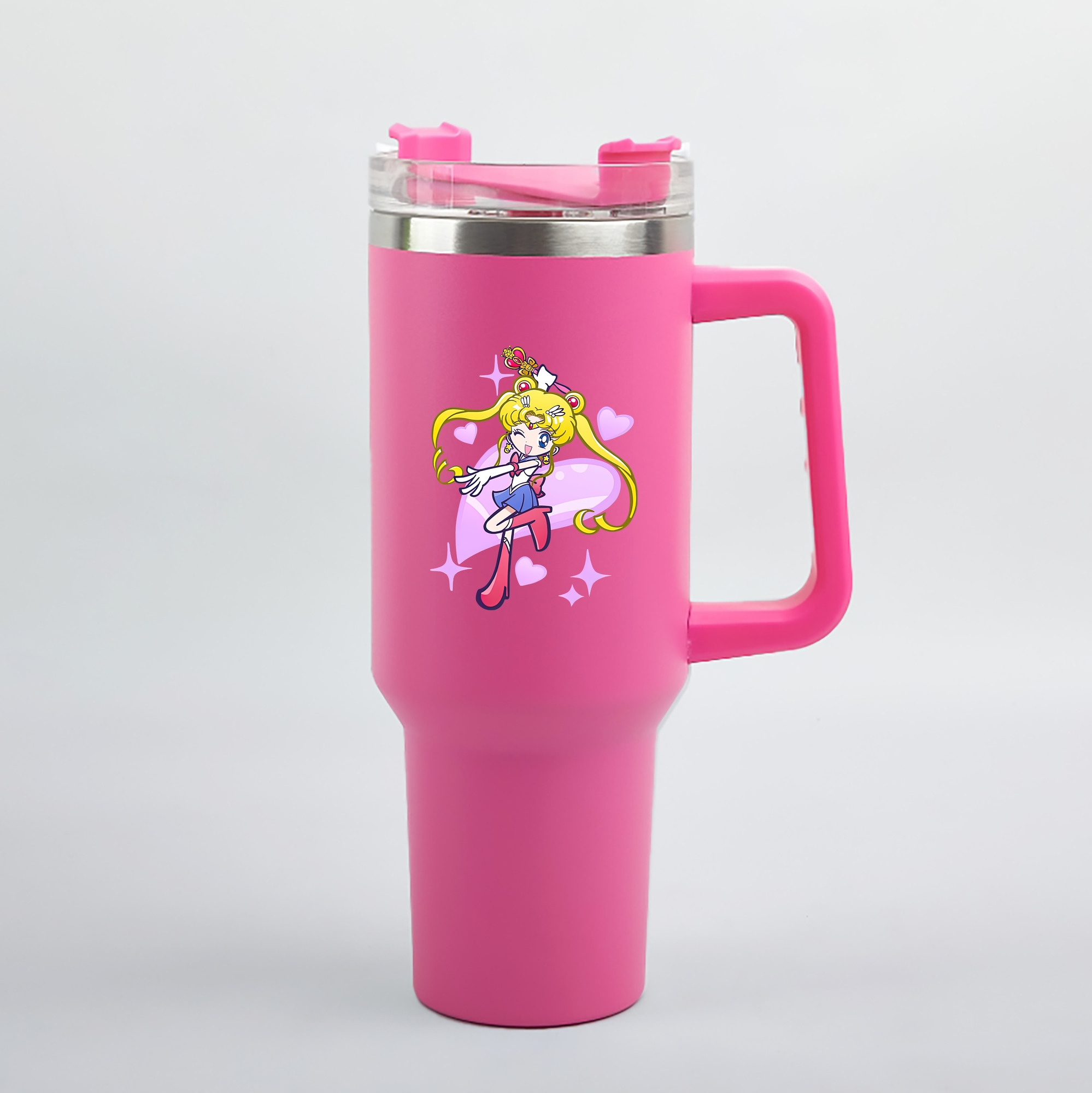 （画像用） 美少女戦士セーラームーン 月野 うさぎ つきの うさぎ Sailor Moon Tsukino Usagi 1200mL車用タンブラー（カラープリント）